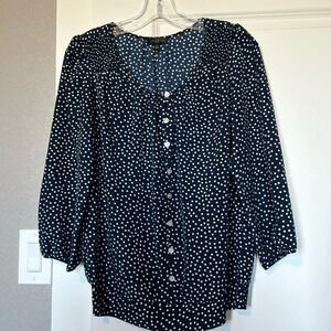 The‎ Limited polka dot blouse
